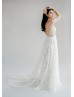 Ivory Full Lace U Back Fairytale Wedding Dress Ivory Full Lace U Back Fairytale Wedding Dress